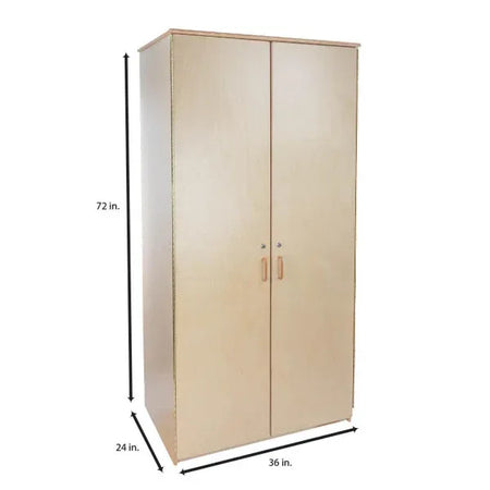 Stationary Classroom Closet