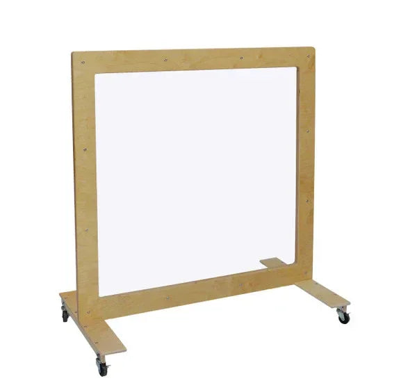 Mobile 48" x 48" See-Thru Room Divider