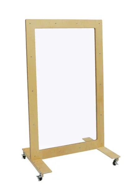 Mobile 60" x 36" See-Thru Room Divider