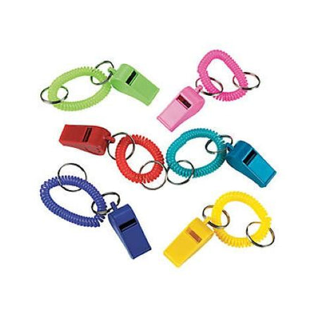 Whistle Expandable Keychains - 12/pkg.