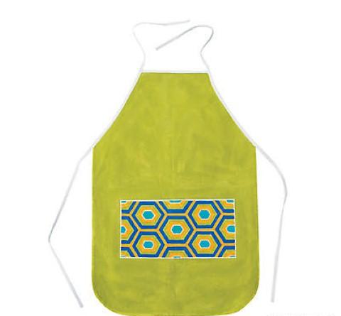 Polyester White Child's Apron - Pack of 12