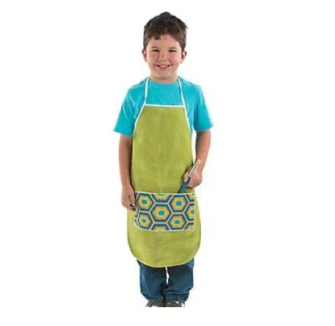 Polyester White Child's Apron - Pack of 12