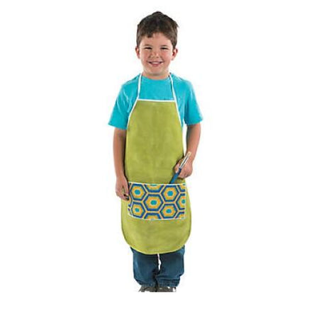 Polyester White Child's Apron - Pack of 12