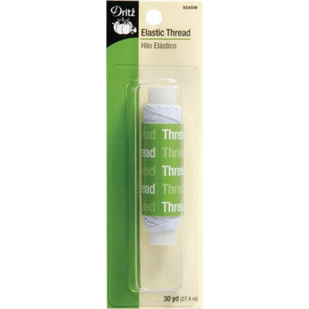 Elastic Thread 30 Yards-White