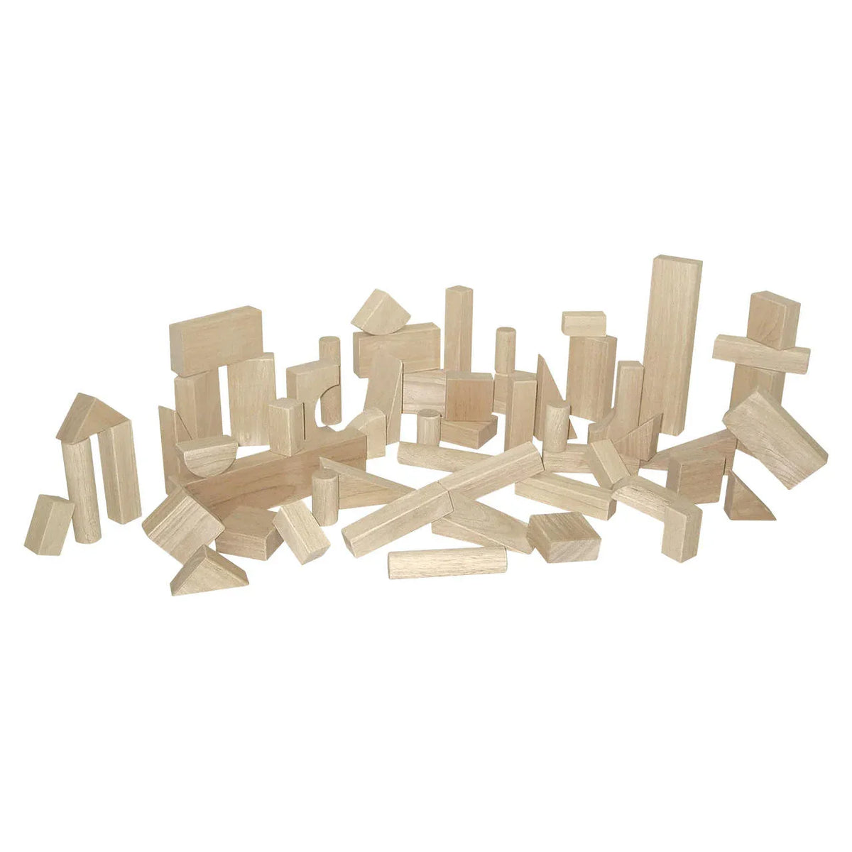 Basic Blocks - 15 Shapes, 56 Pieces