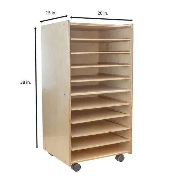 Contender Paper and Puzzle Storage Center - RTA