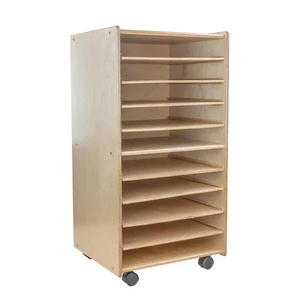 Contender Paper and Puzzle Storage Center - Assembled