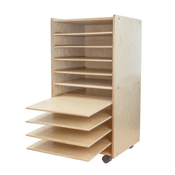 Contender Paper and Puzzle Storage Center - Assembled