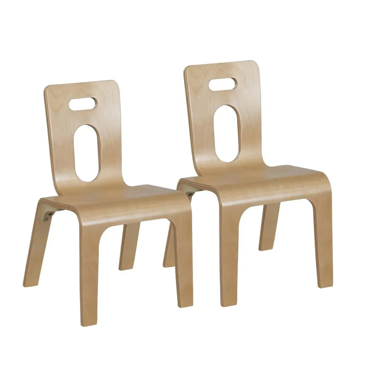 Maple Heritage Bentwood 12" Chair, Set of 2