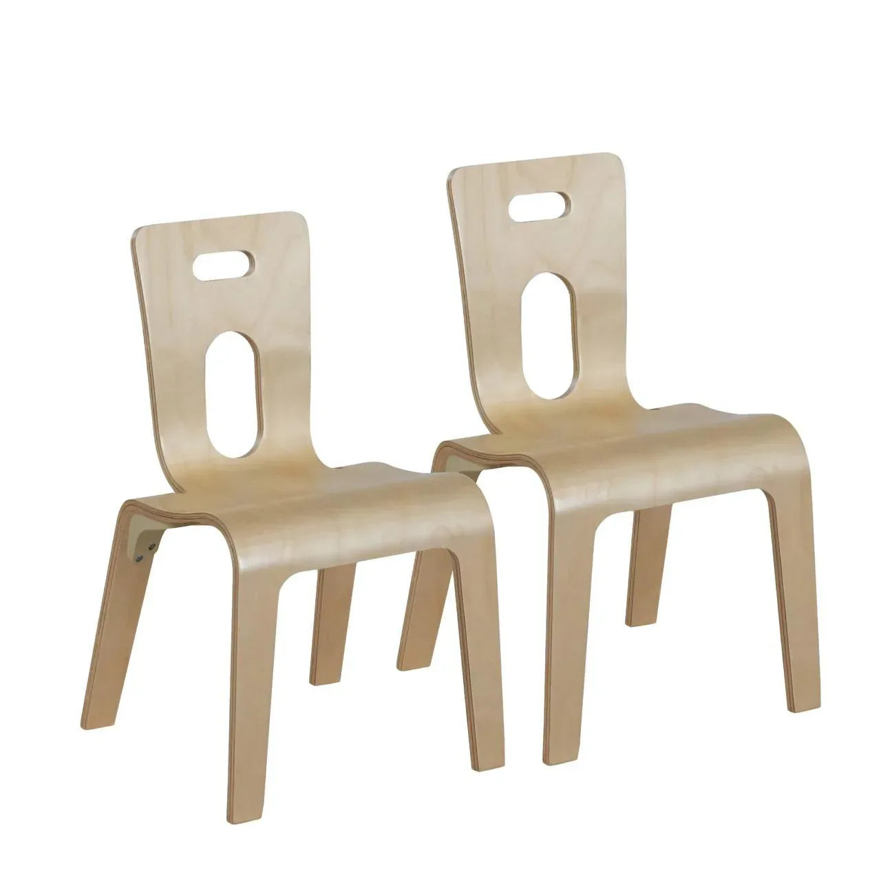 Maple Heritage Bentwood 14" Chair, Set of 2