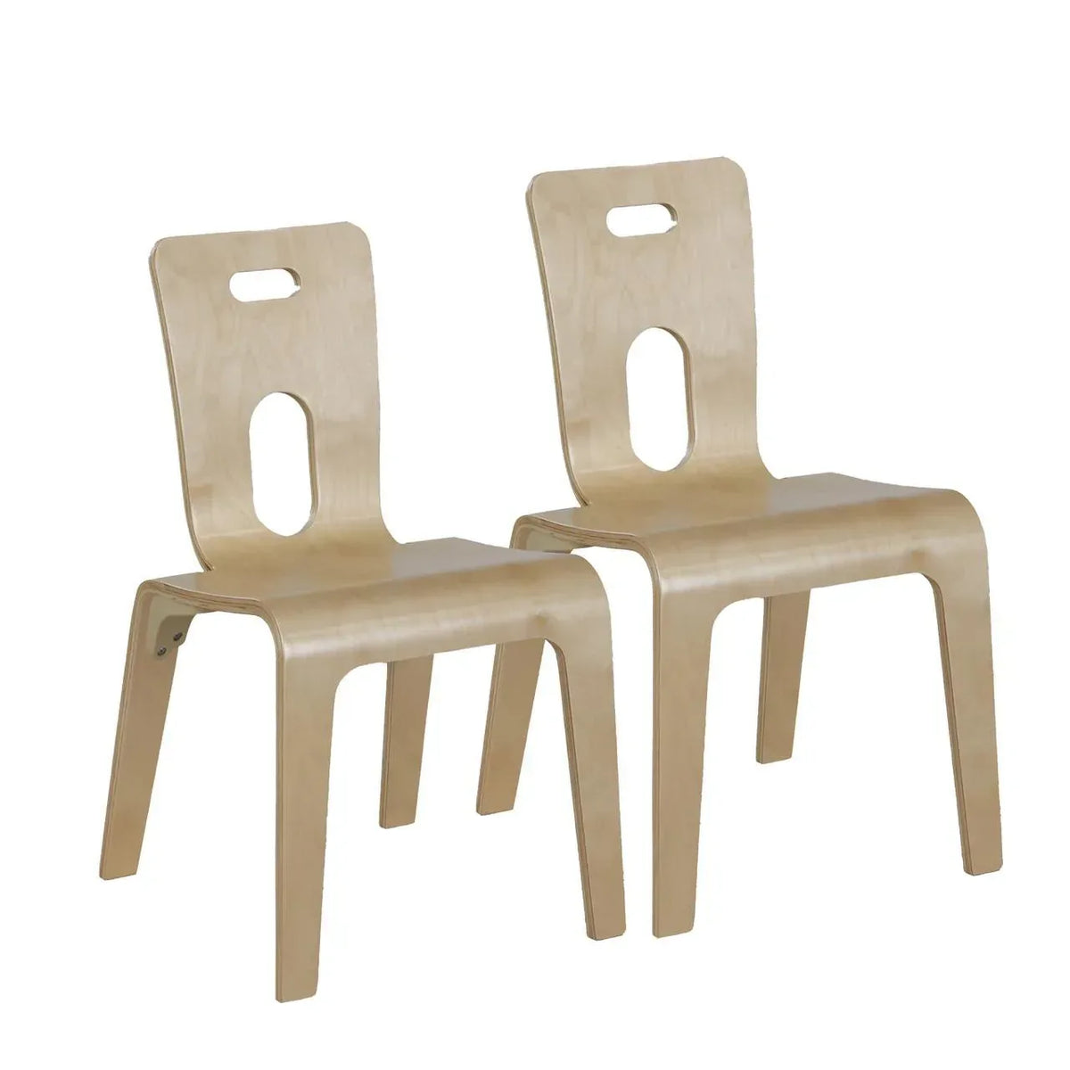 Maple Heritage Bentwood 16" Chair, Set of 2