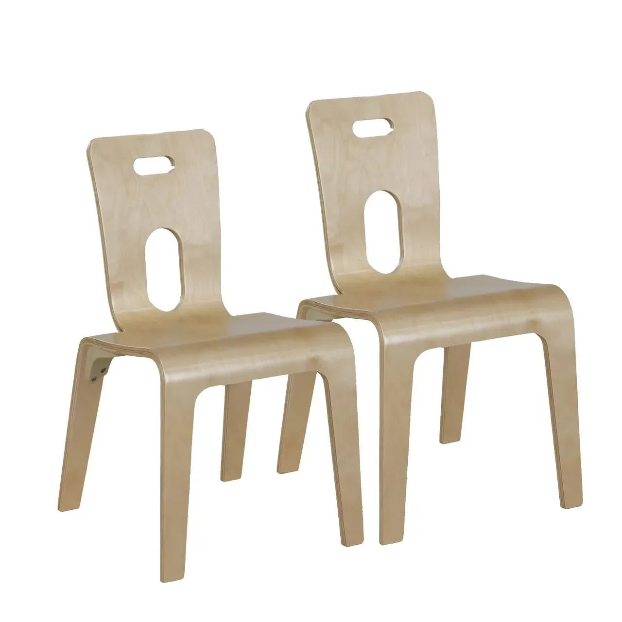 Maple Heritage Bentwood 16" Chair, Set of 2