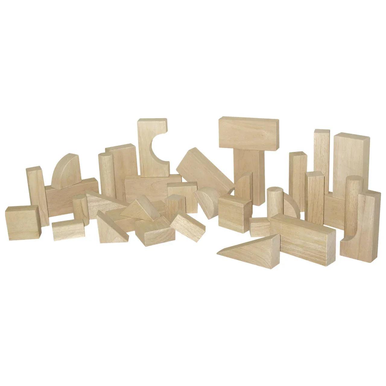Toddler Blocks - 13 Shapes, 36 Pieces – Gramco School Supplies