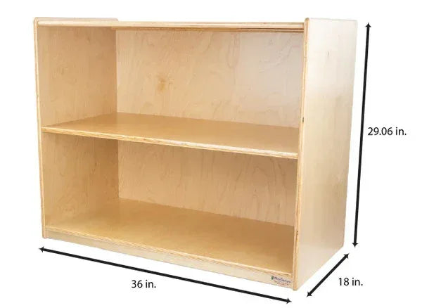 X-Deep Bookshelf- 29-1/16"H x 18" Deep
