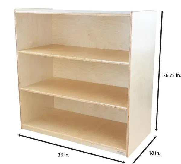 X-Deep Bookshelf- 36-3/4"H x 18" Deep