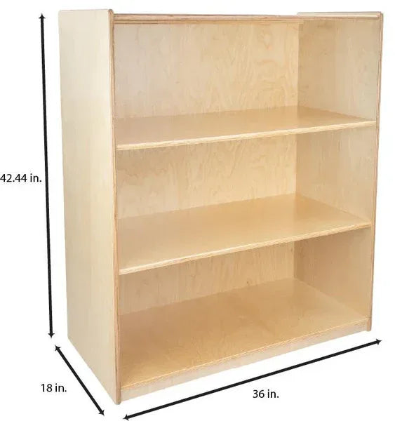 X-Deep Bookshelf- 42-7/16"H x 18" Deep