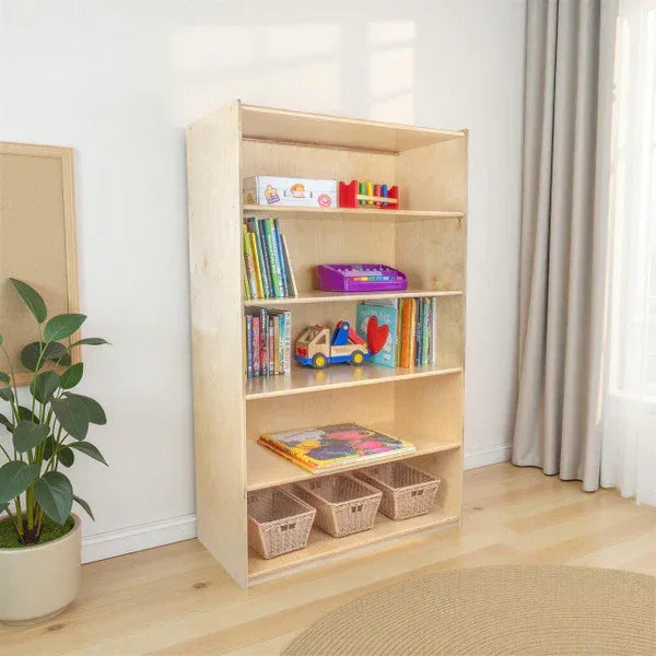 X-Deep Bookshelf- 59-1/2"H x 18" Deep