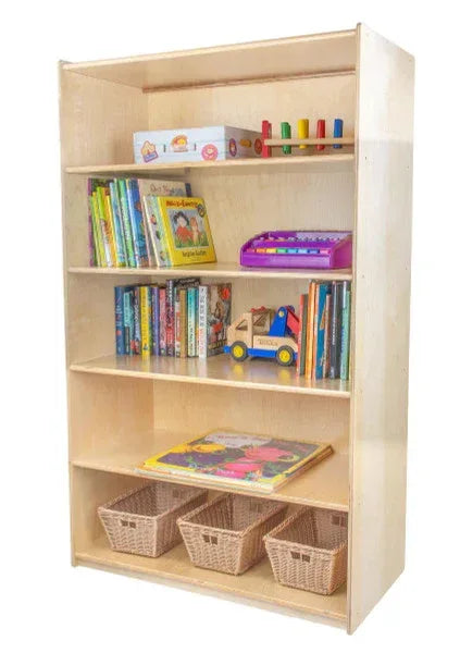 X-Deep Bookshelf- 59-1/2"H x 18" Deep