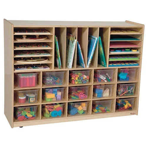 Multi-Storage with (15) Translucent Trays
