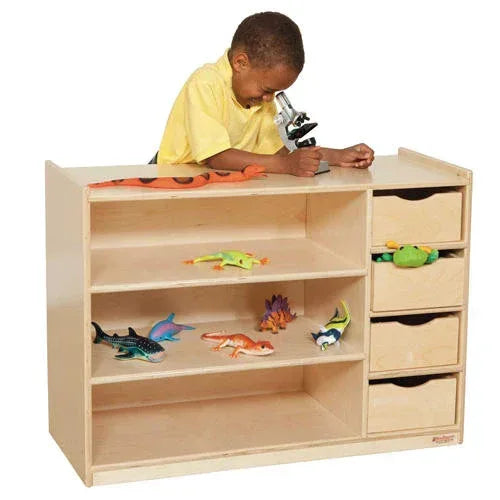 Storage Center with Drawers