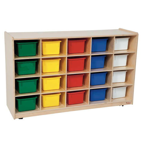 20 Tray Storage with Assorted Trays