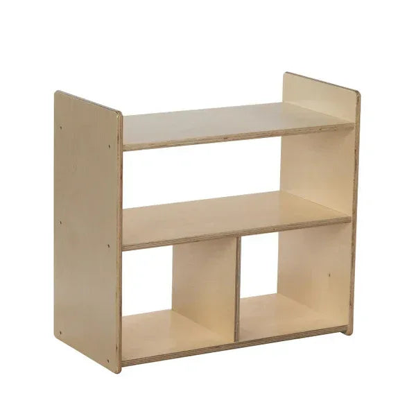 Tot Size Pass Through Shelf
