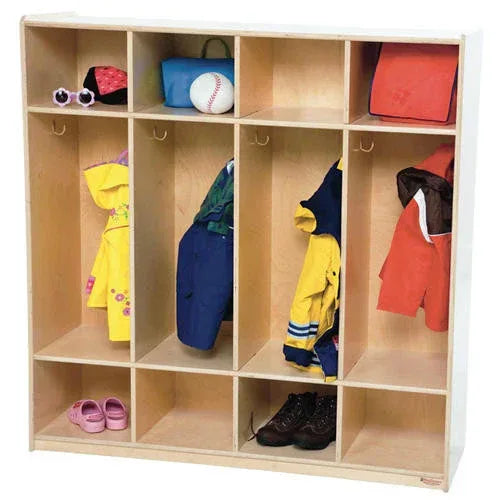 4 Section Locker