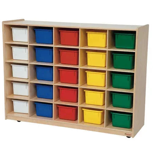 25 Tray Storage with Assorted Trays