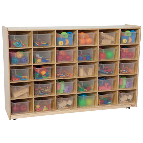 30 Tray Storage with Translucent Trays