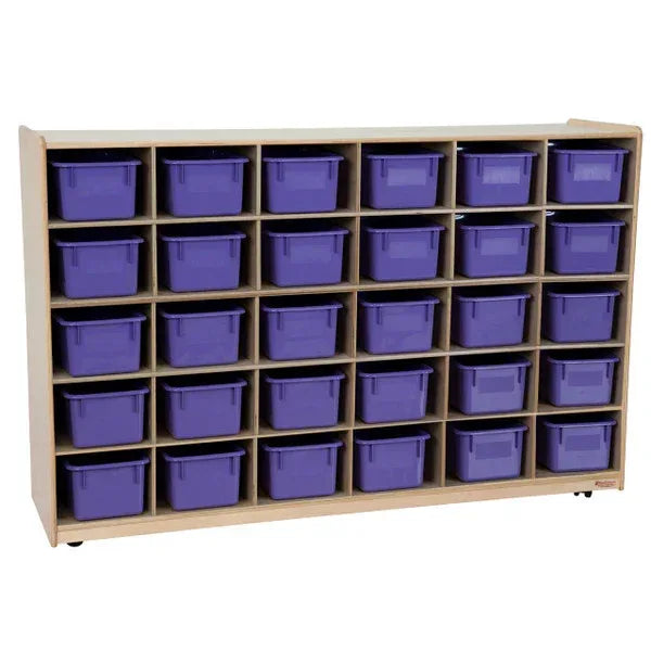 30 Tray Storage with Purple Trays