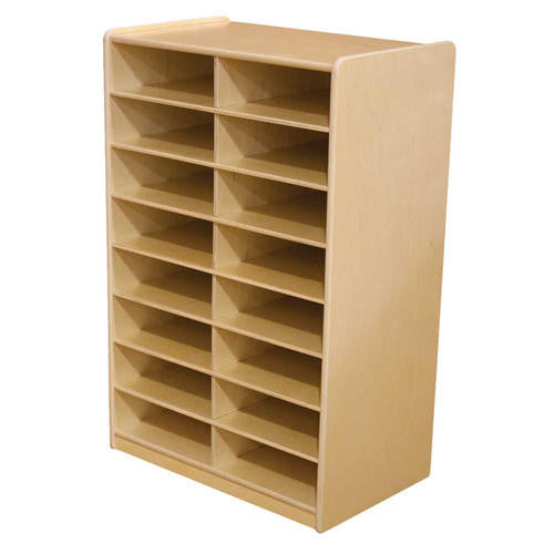 (16) 3" Letter Tray Storage Unit without Trays