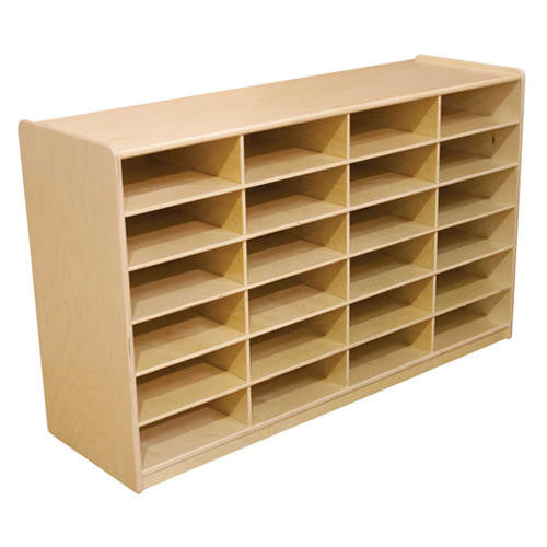(24) 3" Letter Tray Storage Unit without Trays