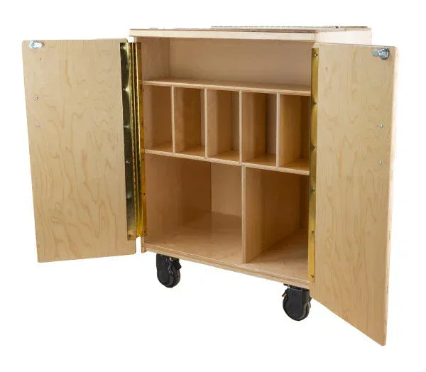 Lock-It-Up Audio Center
