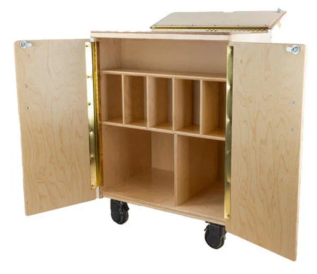Lock-It-Up Audio Center