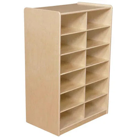 (12) 5" Letter Tray Storage Unit without Trays