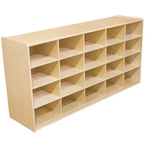 (20) 5" Letter Tray Storage Unit without Trays