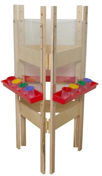 3-Sided Adjustable Easel with Acrylic