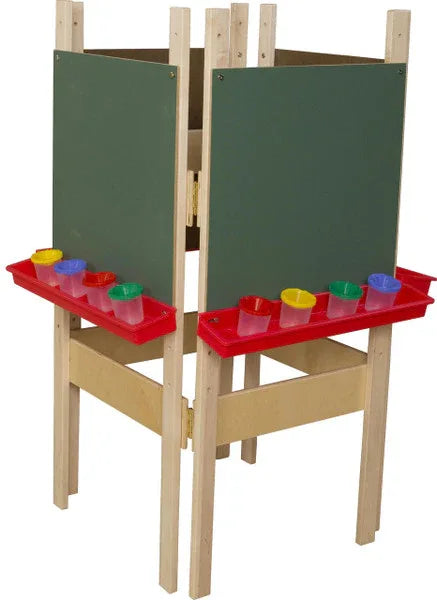 4-Sided Adjustable Easel with Chalkboard