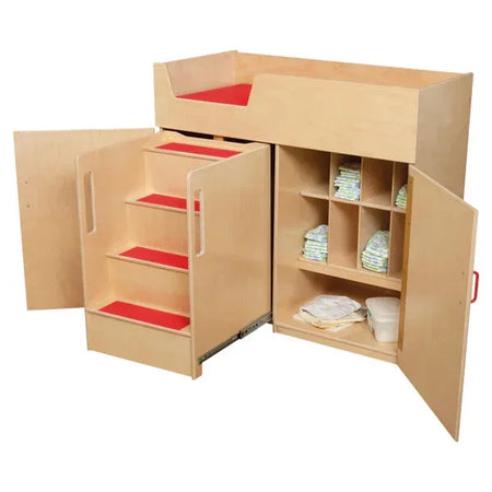 Deluxe Infant Care Center with Stairs