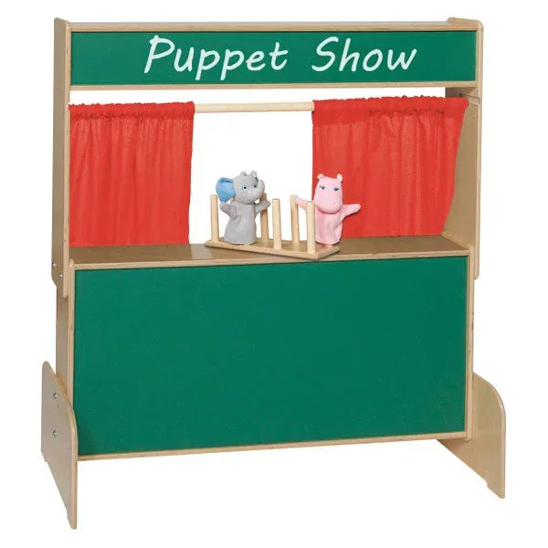 Deluxe Puppet Theater with Chalkboard