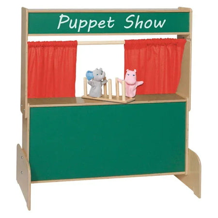 Deluxe Puppet Theater with Chalkboard