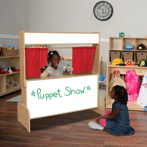 Deluxe Puppet Theater with Markerboard