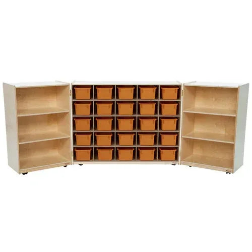25 Tray Tri-Fold Storage without Trays