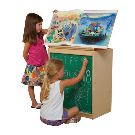 Big Book Storage / Display with Chalkboard