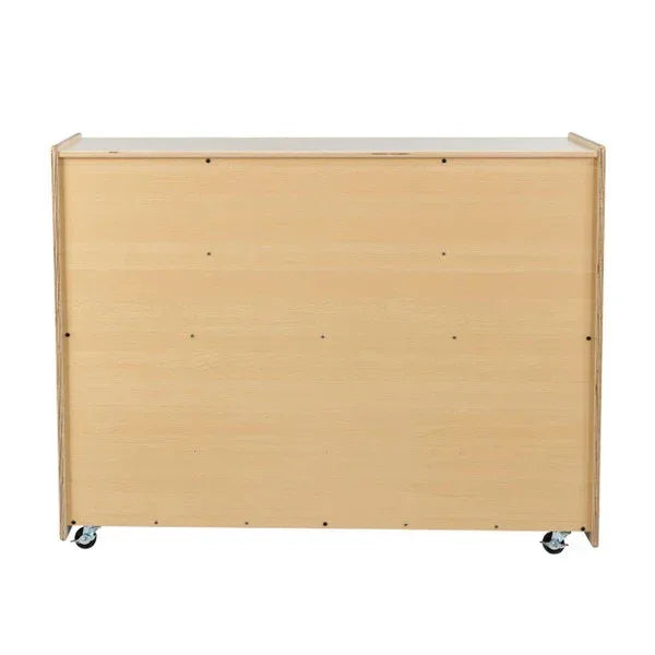 Multi-Sectioned Handy Storage Center with (12) Translucent 5" Letter Trays