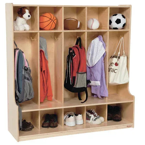 5 Section Seat Locker
