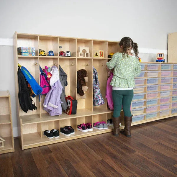 6 Section Seat Locker