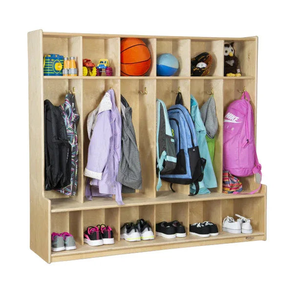 6 Section Seat Locker