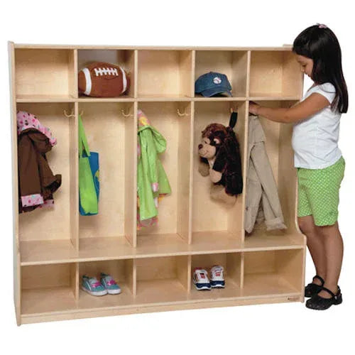 5 Section Offset Locker, 54"W