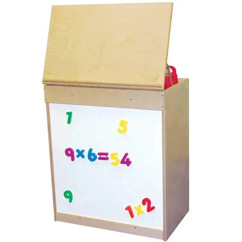 Big Book Display with Magnetic Markerboard